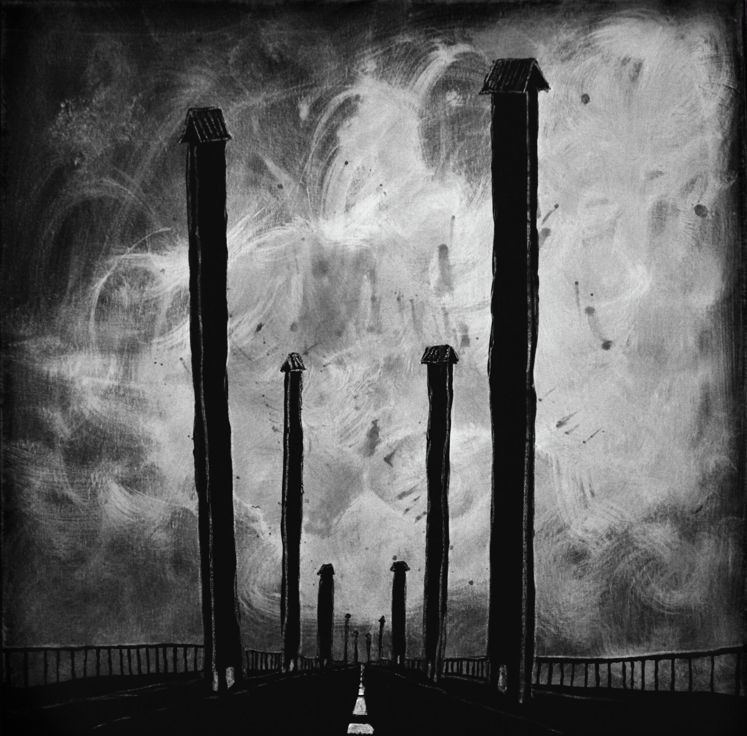 Långhusen på hagsätrabron